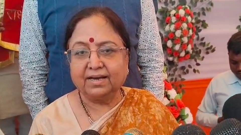Jhansi: Baby Rani said- the previous government was nurturing the infiltrators.