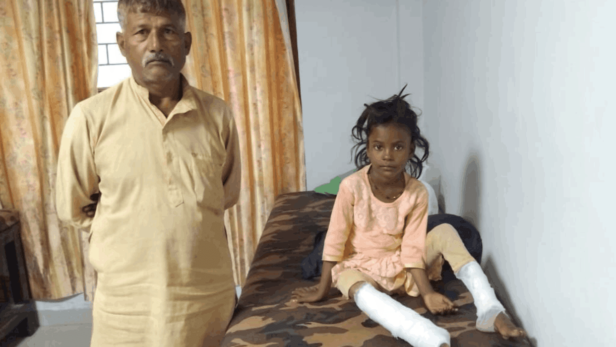 School children injured due to negligence of headmaster in Jhansi