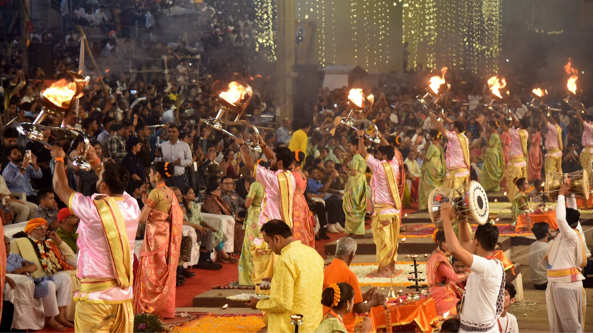 Dev Deepawali 2024 See Latest Photos And Video of dev diwali celebration in kashi
