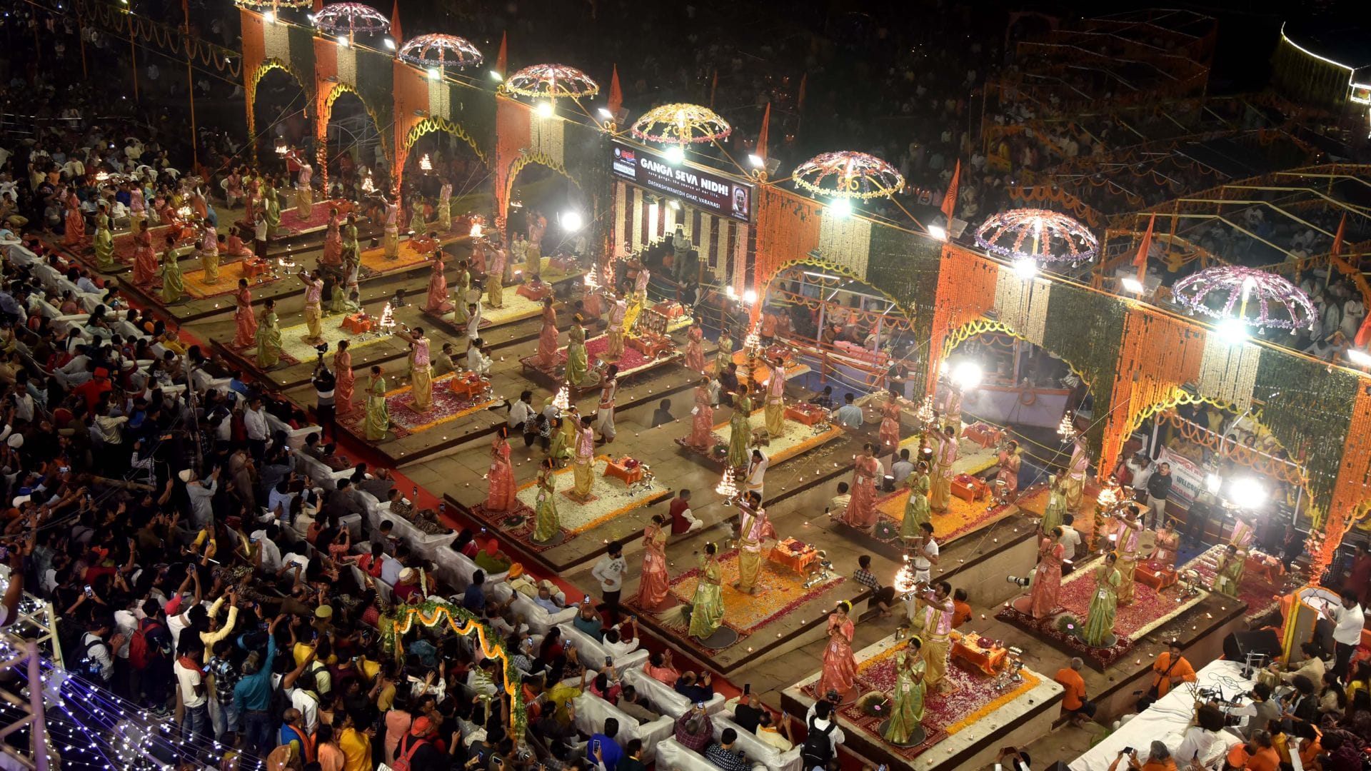 Dev Deepawali 2024 See Latest Photos And Video of dev diwali celebration in kashi
