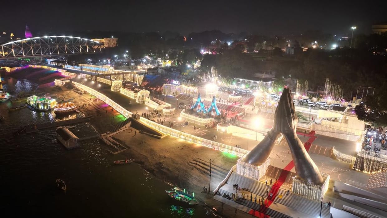 Dev Deepawali 2024 See Latest Photos And Video of dev diwali celebration in kashi