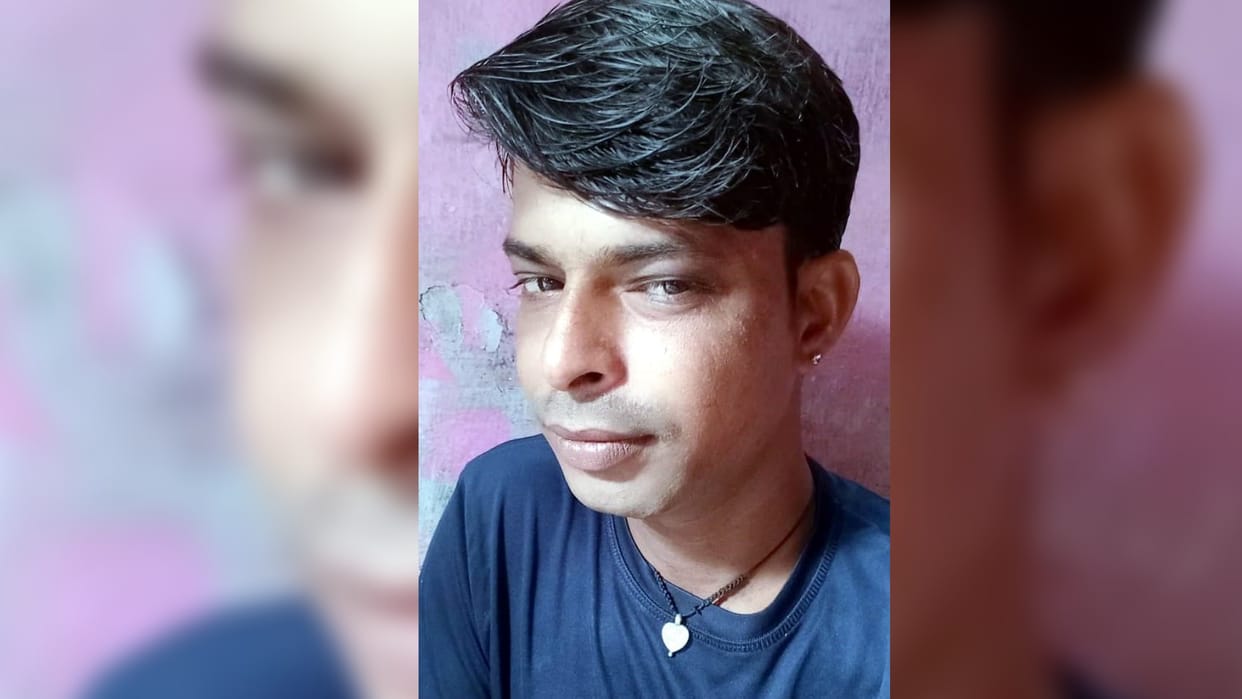 A bike rider died a painful death after being hit by a car