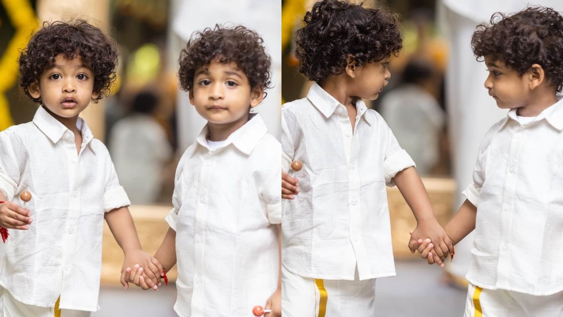 Nayanthara seen with husband Vignesh Shivan wished Children Day 2024 on social media