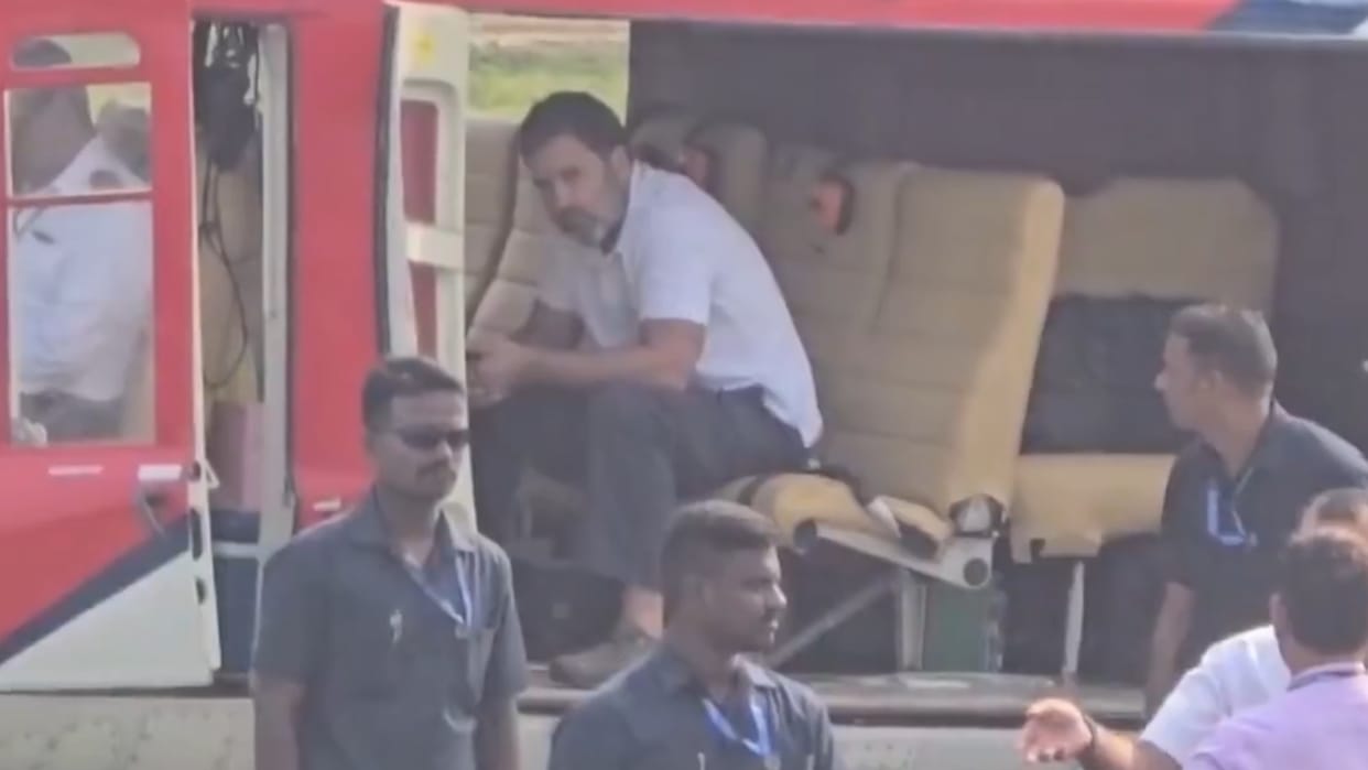jharkhand election 2024 rahul gandhi helicopter got no clearence from atc congress allege atc