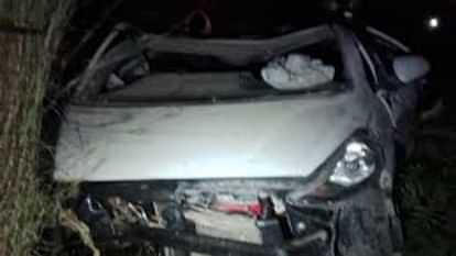 Rajasthan News : पाली के समीप खाई में कार गिरने से एक ही परिवार के चार लोगों की मौत, कोल्हापुर से आया था परिवा Rajasthan News: 4 people of the same family died, 2 others injured after their car fell into a ditch near Pali