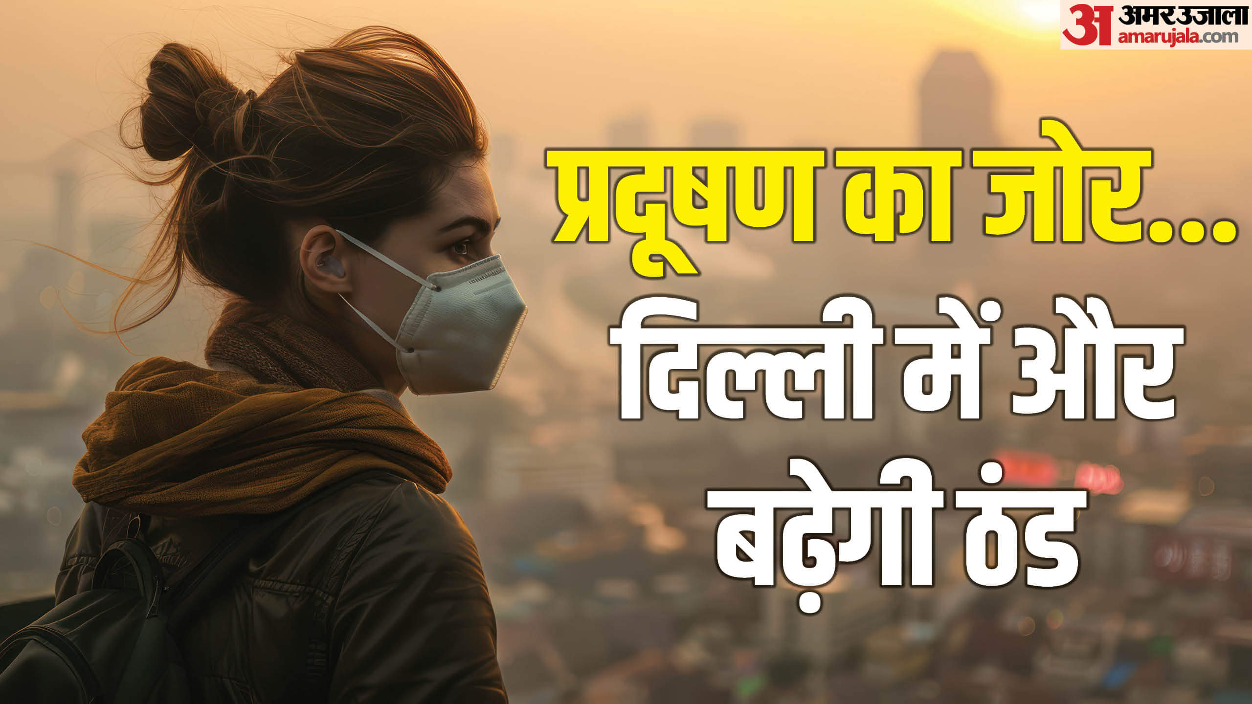 Delhi-NCR AQI Weather Update Today: Smog Increased Along with Fog, Air Index Quality Level Delhi News in Hindi