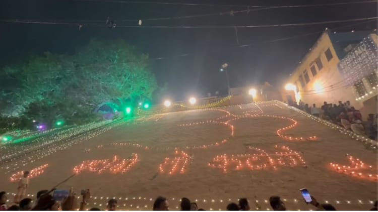 यूपी – Varanasi: सीएम योगी के नारे को काशिवासियों का समर्थन, देव दीपावली पर दीयों से लिखा 'बटोगे तो कटोगे' – INA