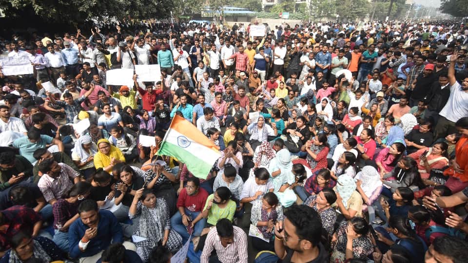Uppsc RO Aro Protest Continues Competitors Raise Questions Commission Policy on Division