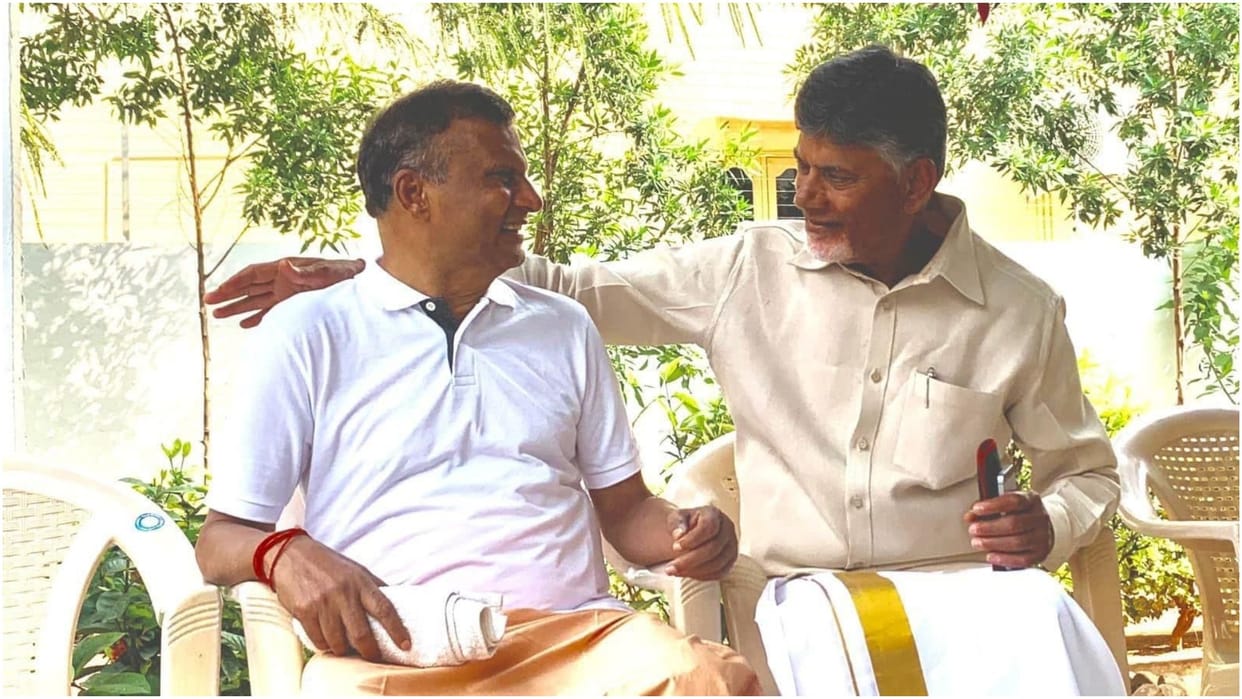 Ramamurthy Naidu, brother of Andhra Pradesh CM Chandrababu Naidu, passed away, suffering from heart disease