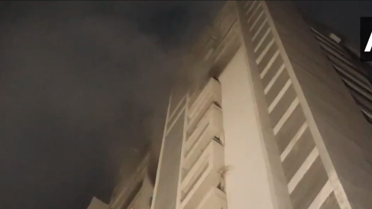 Fire breaks out in residential building in Ahmedabad