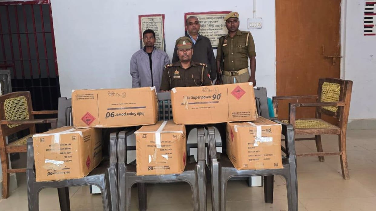 Major attack plot foiled 125 kg of explosive material recovered from a rented house in Naugarh