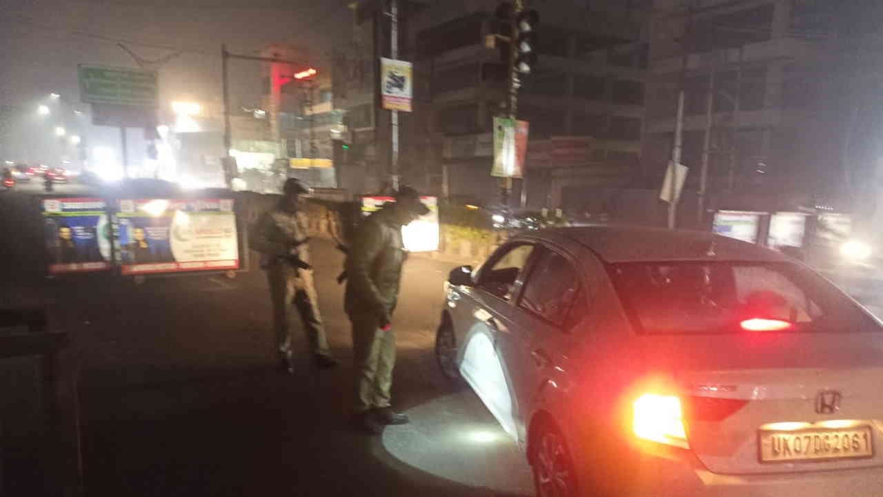 After Dehradun car accident difference was seen on the roads police also appeared alert in all areas