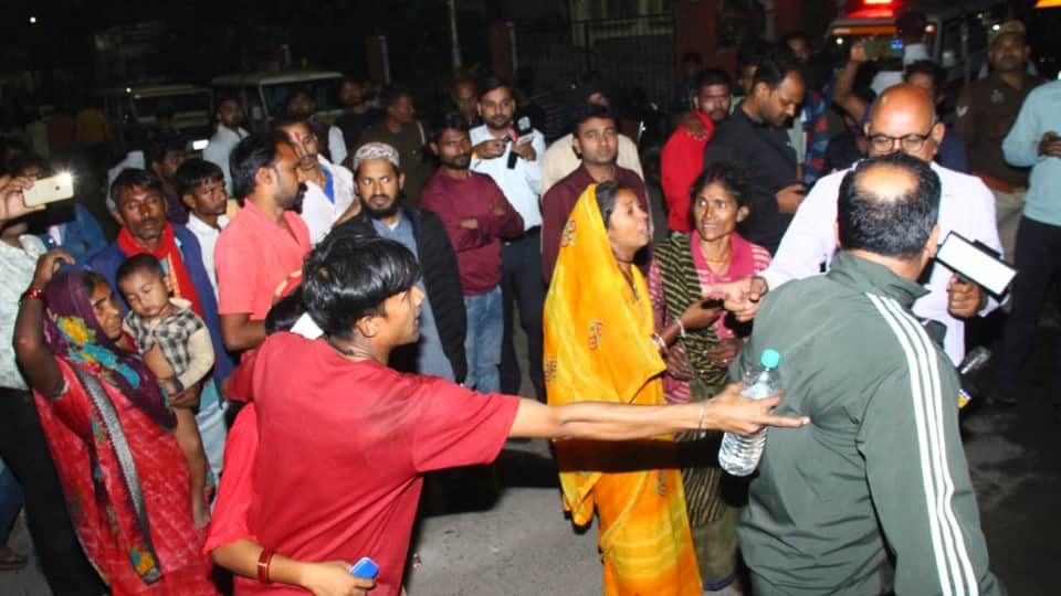 Jhansi Medical College Fire child was born with great prayer After many years of marriage