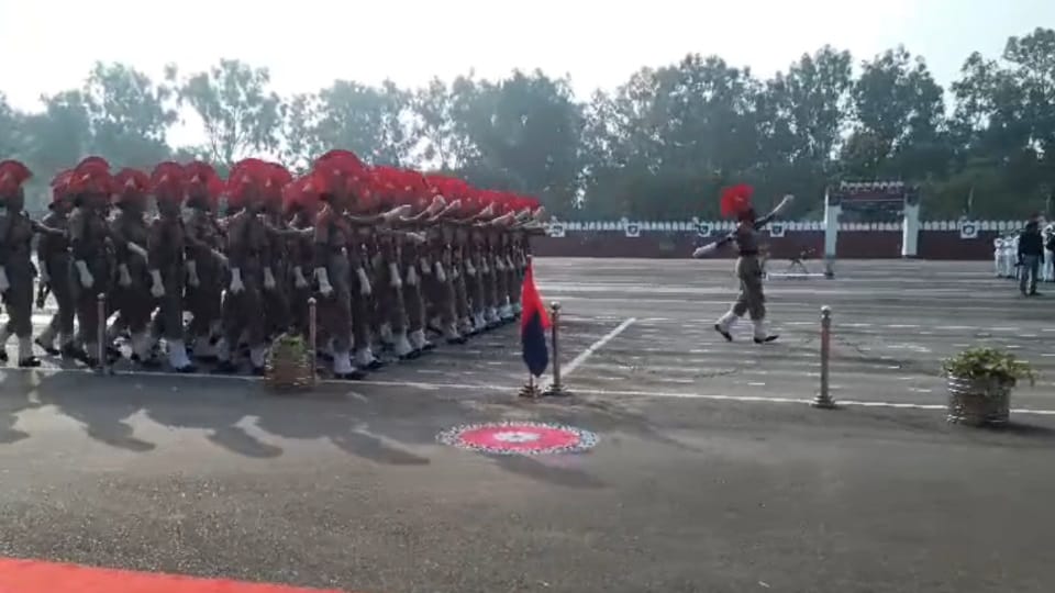 BSF passing out parade organized in Hoshiarpur