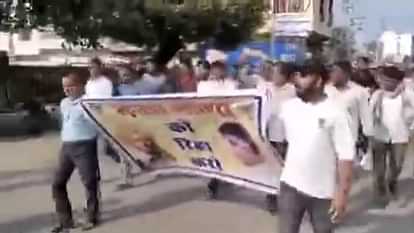 Rallies held everywhere for the release of Naresh Meena