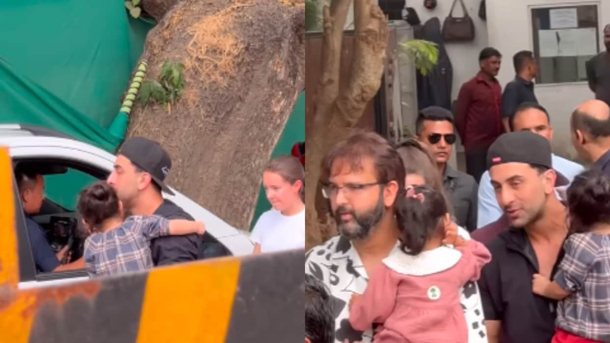 Ranbir Kapoor Kapoor and Alia Bhatt seen with Anand Piramal Raha Kapoor Krishna ambani piramal go viral