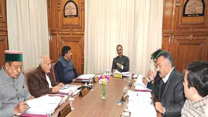 Himachal Cabinet meeting decisions live updates today, cm sukhu