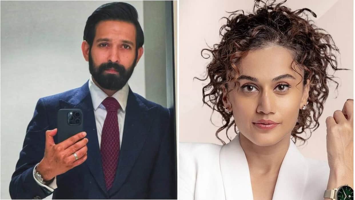 Vikrant Massey addressed Taapsee Pannu comment downplaying the significance of male lead in Haseen Dillruba