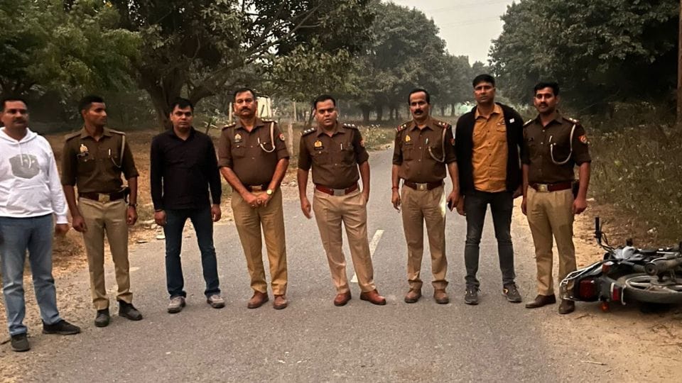 police arrested criminal Encounter in Greater Noida