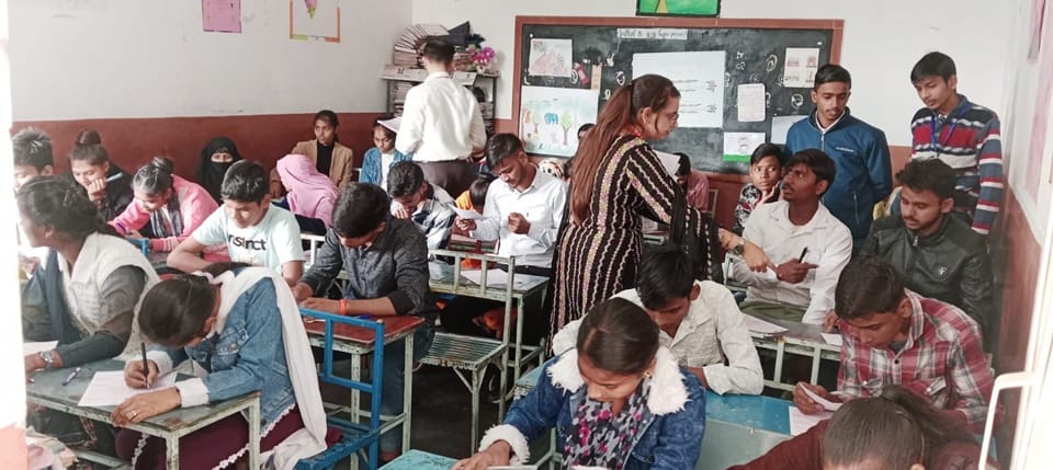 Atul Maheshwari Scholarship Exam-2024: Exam organized in all districts of Moradabad division, enthusiasm among