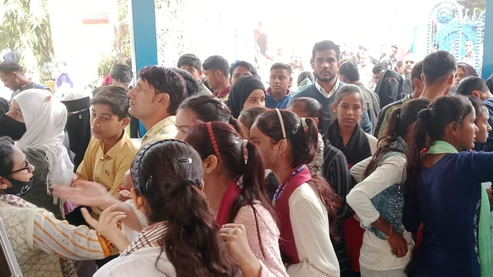 Atul Maheshwari Scholarship Exam-2024: Exam organized in all districts of Moradabad division, enthusiasm among