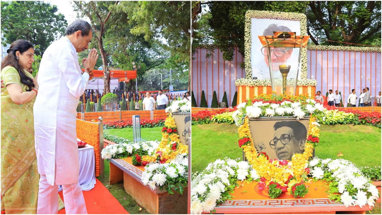 Uddhav, other leaders pay tributes to Bal Thackeray on his death anniversary
