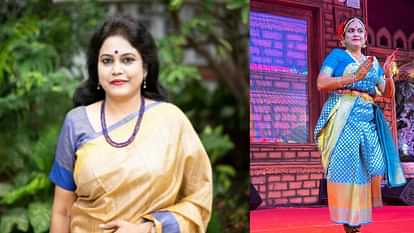 Bihar News : IAS Dr. N. Vijayalakshmi performed dance in Sonpur Mela saran news