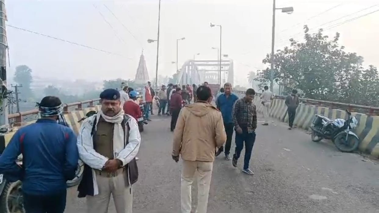 Bihar News: In Muzaffarpur, a worker returning from duty was crushed by a tractor, died on spot