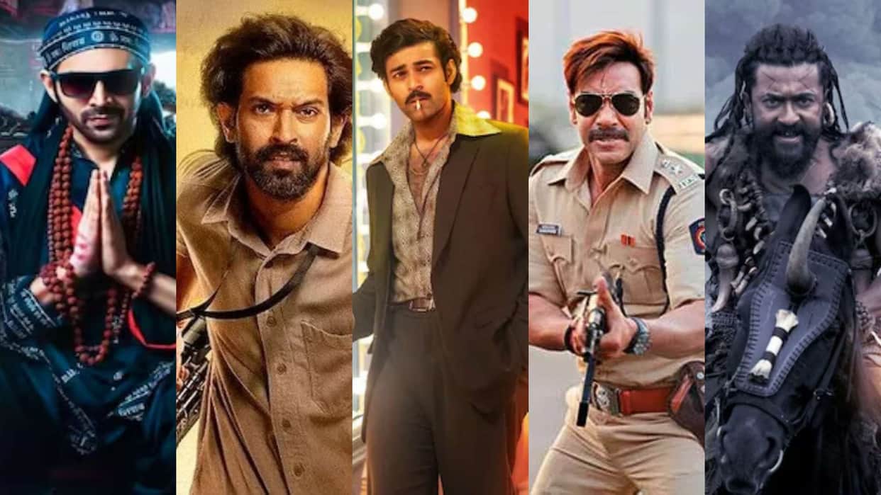 Box Office report bhool bhulaiyaa 3 the sabarmati report matka singham again kanguva latest collection