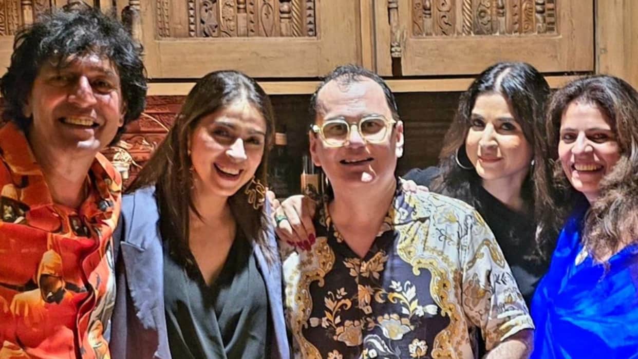 Chunky Panday These stars arrived on Andre Tim birthday Chunky Panday shared pictures of the party
