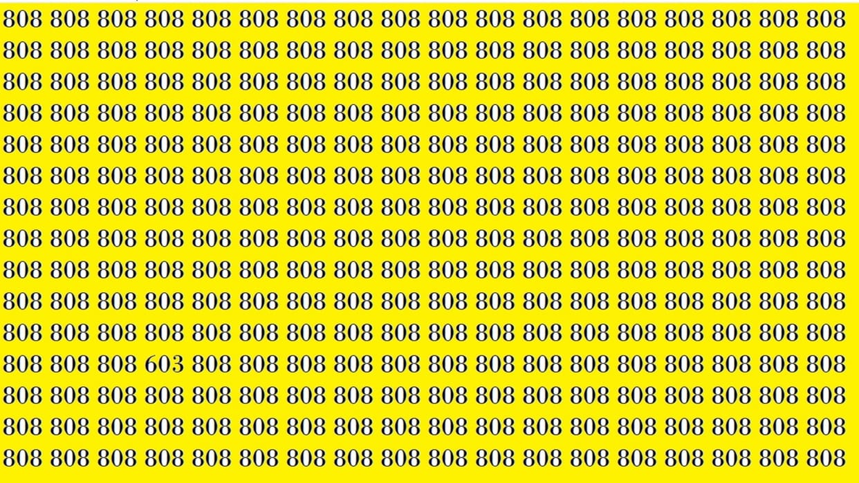 Viral Optical Illusion Photo: Find Out Hidden 603nfrom Picture in Few Seconds Illusion to Test Your Brain IQ