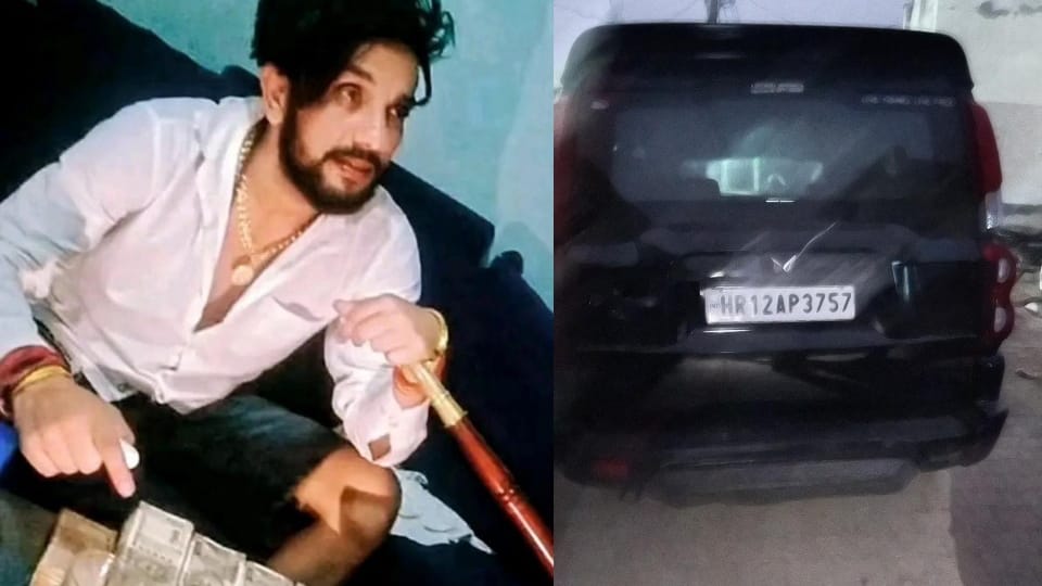 Gangster Sunny Ritolia absconded after dodging police in Rohtak