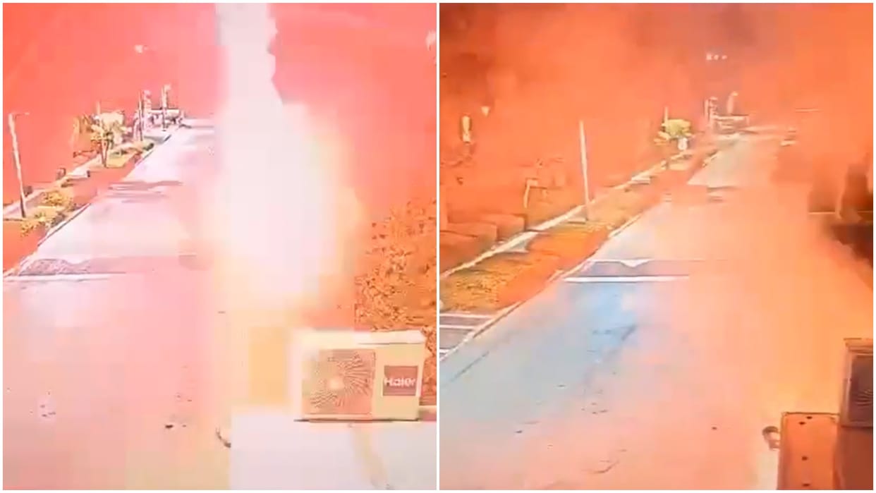 Israel: Two flash bombs were fired towards Israeli PM Benjamin Netanyahu home Israeli town of Caesarea