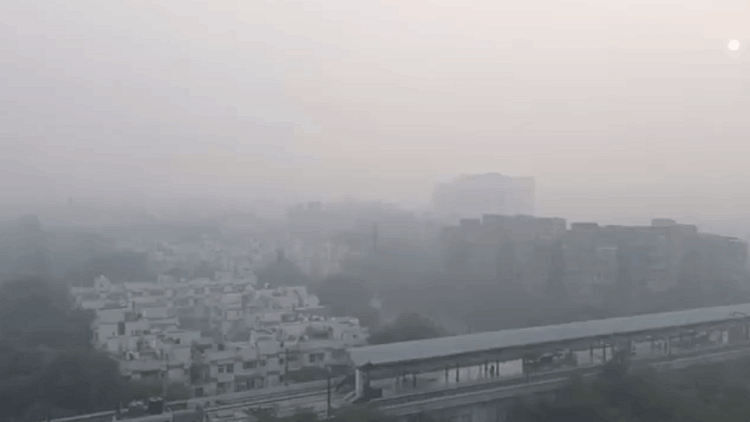 Weather Update: Along With Pollution, Fog Is Also Affecting Delhi – Amar Ujala Hindi News Live