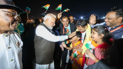 PM Narendra Modi West African Region Visit Updates Nigeria arrival 19th G20 Summit Brazil Guyana hindi news