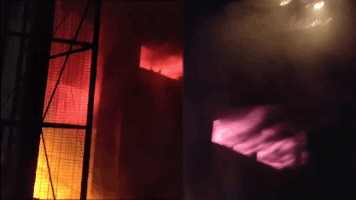 fire broke out in shoe factory at Ghevra Mod in Tikri Kalan delhi