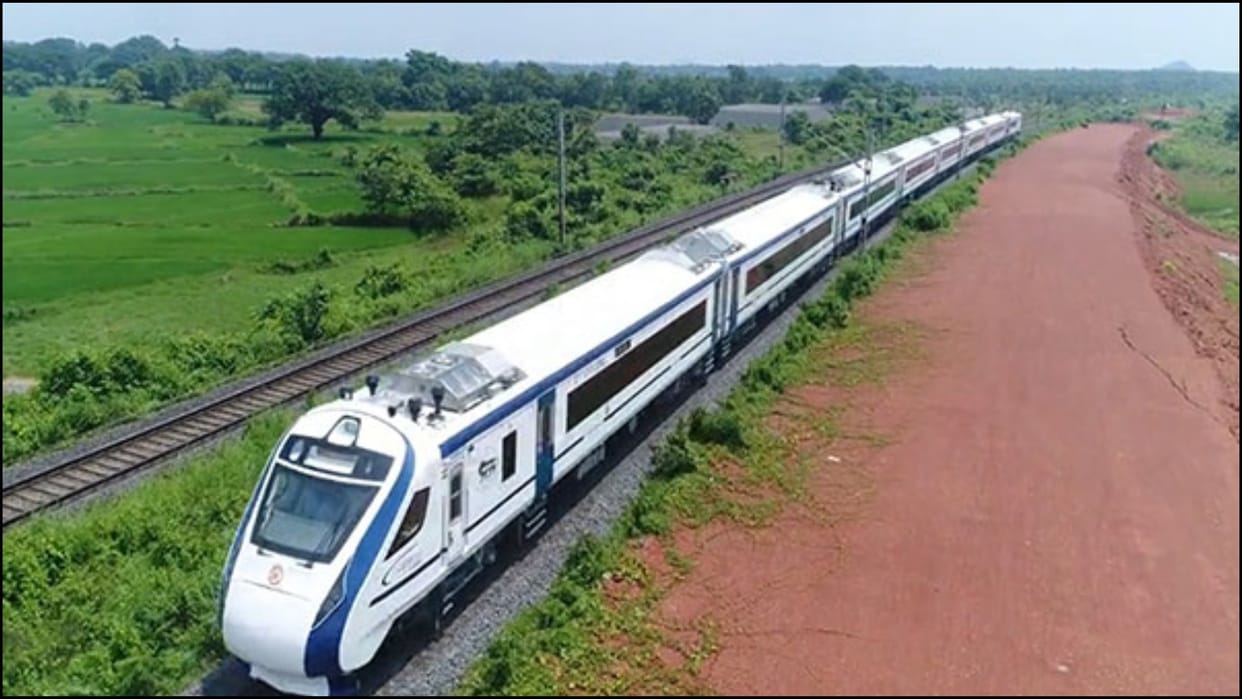 Vande Bharat Express Train Manager Helps Passenger recover laptop and document bag