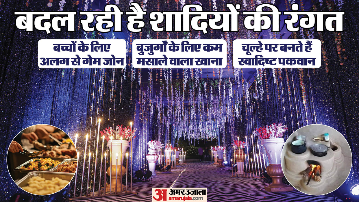 Wedding Season 2024 special game zone and food court for children's and elders in wedding