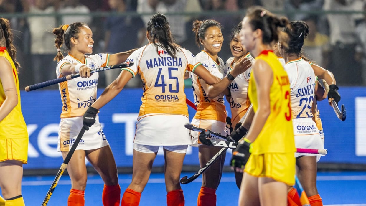 Women's ACT Hockey : India won for the fifth time by defeating Japan, Navneet Kaur became player of the match.