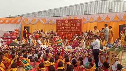 Shri Ram Ji's Tilakotsav: Program completed as per Vedic customs, Chief Minister of Nepal participated Tilak Utsav of Lord Rama in Ayodhya.