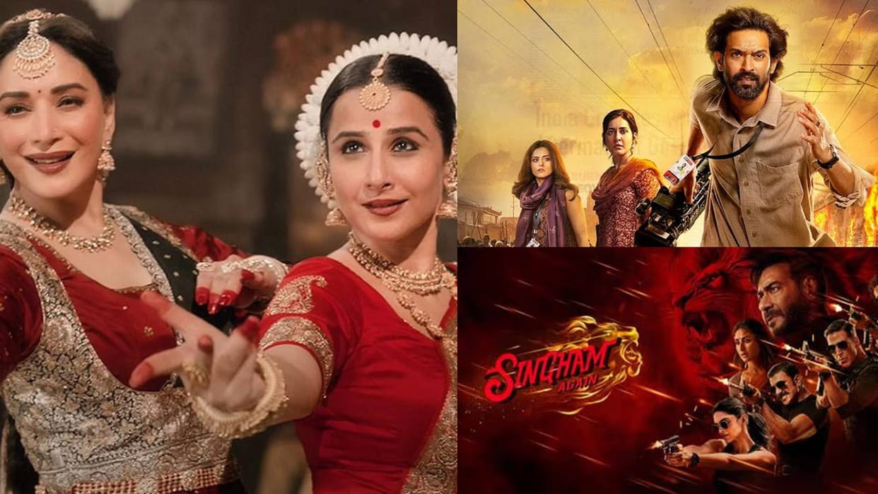 Box Office Collection Know  The Sabarmati Report Singham Again Kanguva Bhool Bhulaiyaa 3 Matka Earning