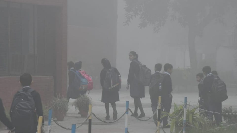 Heavy fog in Chandigarh weather update news today
