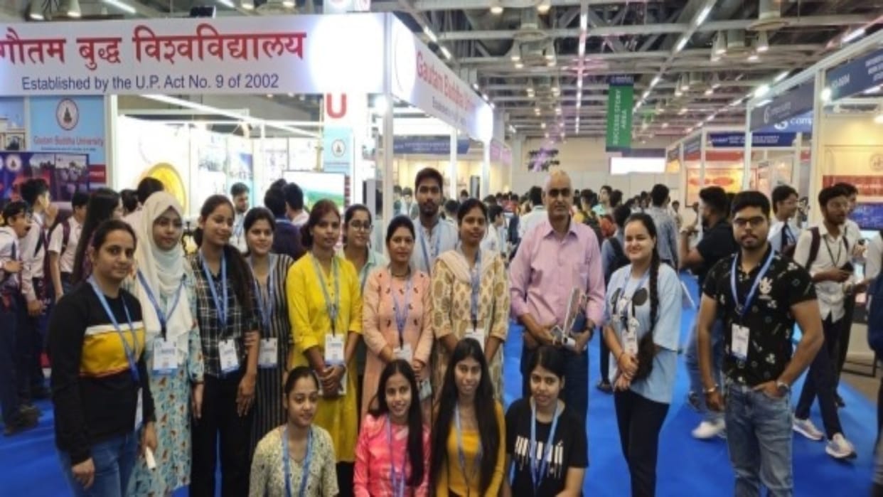 GBU students gained education and career information at India Education Expo-2024, read here