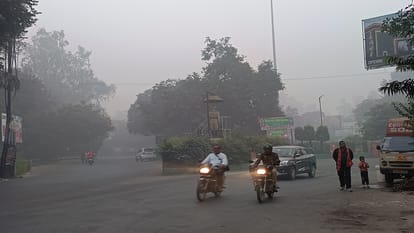 Meerut: Shadow of smog from morning till evening... Burning in eyes, suffocation, AQI reached 384
