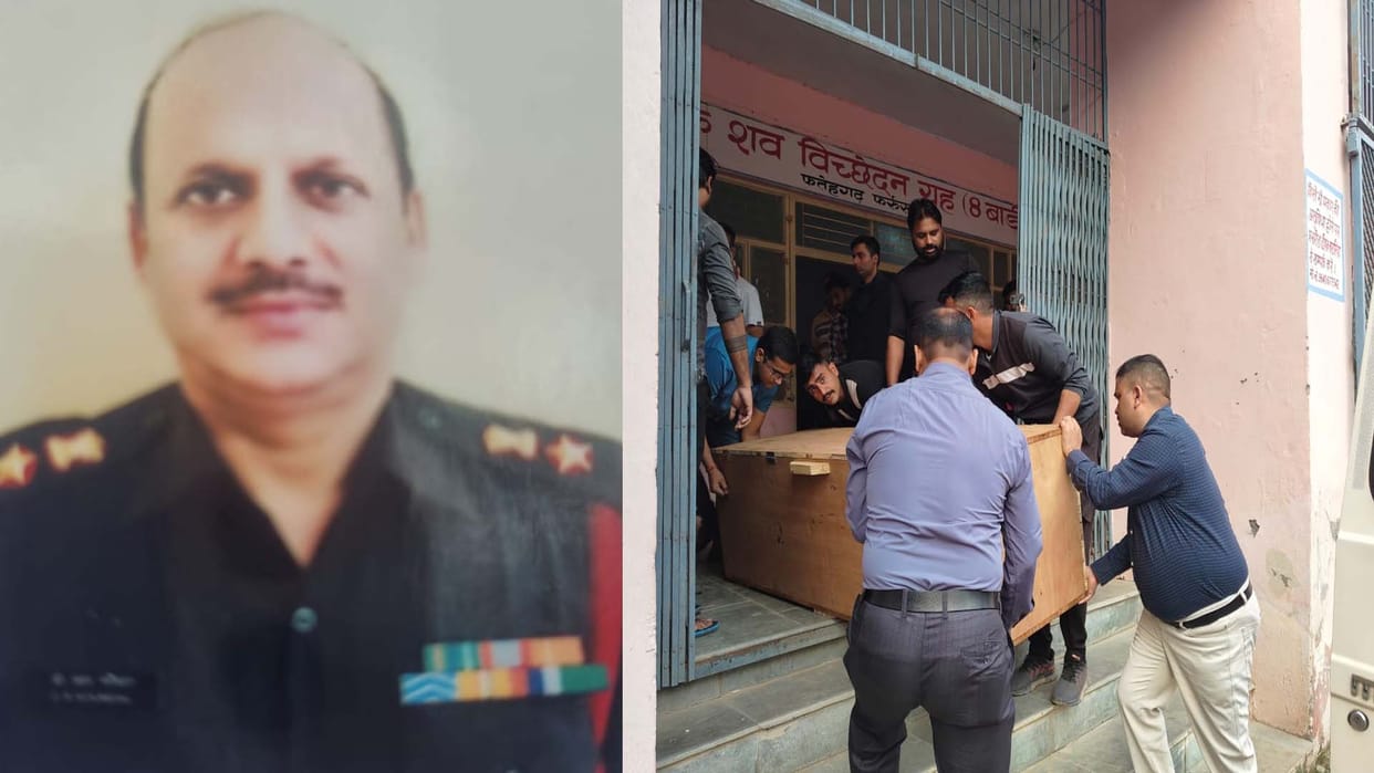 Farrukhabad: Lieutenant Colonel's body found hanging under suspicious circumstances
