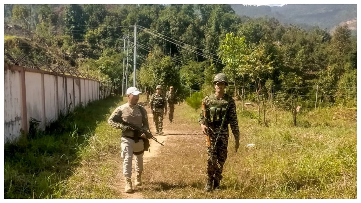 Manipur violence: Firing between armed groups, bombs thrown on villages from hilly areas Hindi News