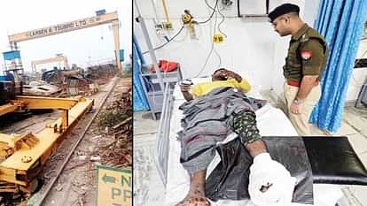 Accident at Rapid Site: Electrician dies, four injured due to falling of gantry, officials busy in hiding