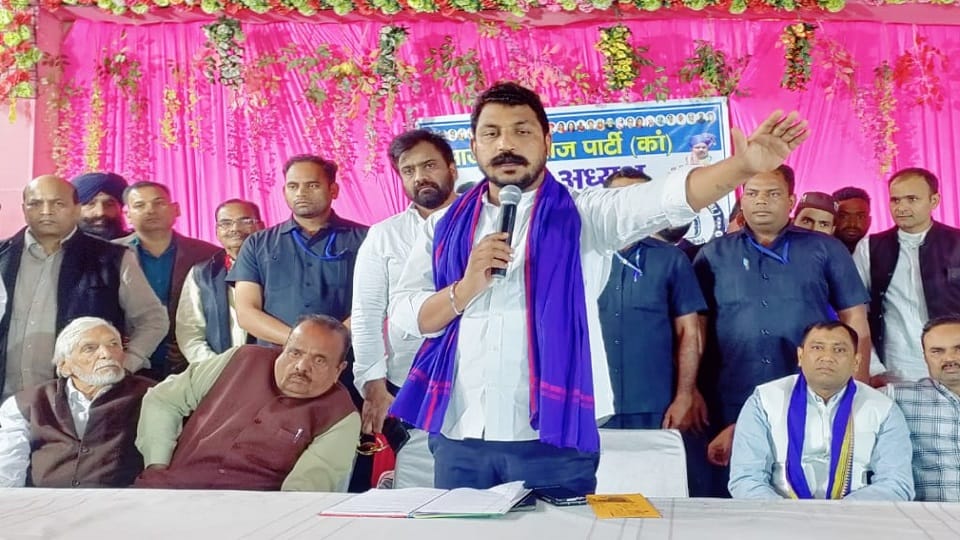 Meerapur by-election: Chandrashekhar said, I owe a favor to the Gurjars, I was saved because of Manoj Gurjar