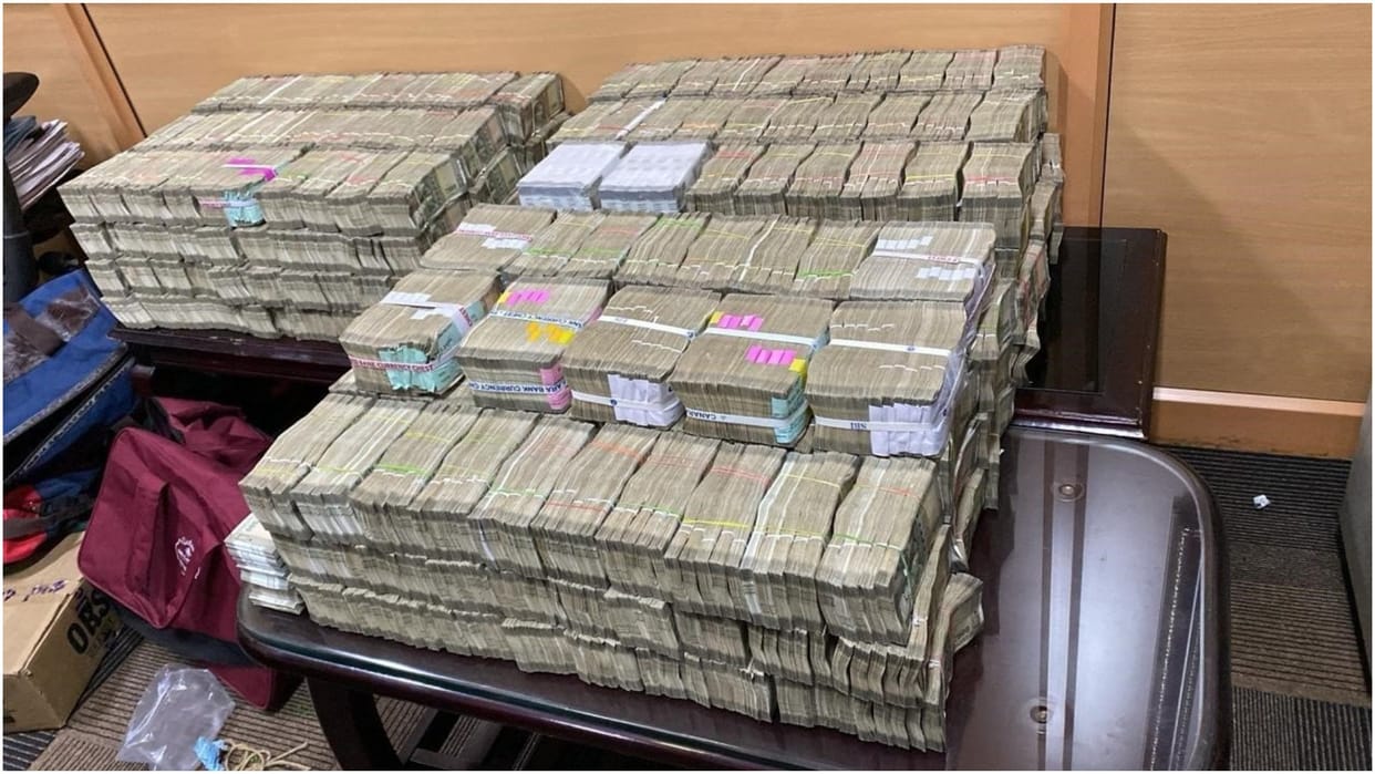 Action continues against lottery king Santiago Martin, raids at 22 locations, cash worth Rs 12.41 crore seized