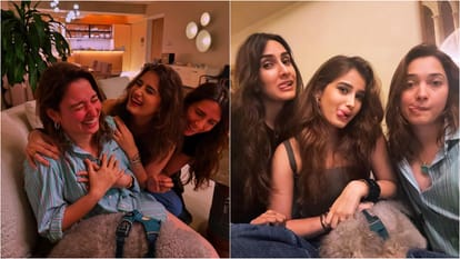 Sikandar ka Muqaddar star Tamannaah Bhatia host party on weekend with girl gang Rasha Thadani Diana joins
